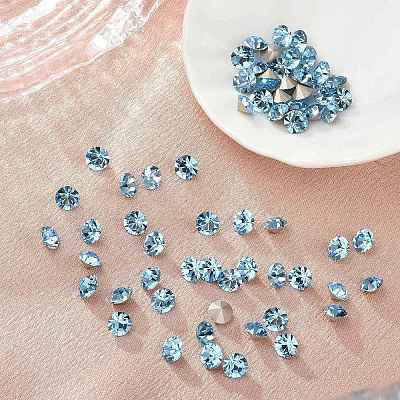 Preciosa&reg MAXIMA Crystal Round Stones Y-PRC-RBSS18-60000-1