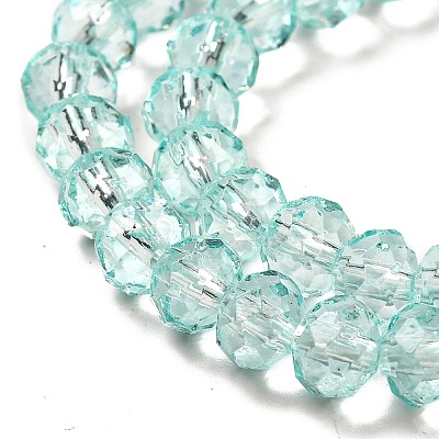 Transparent Baking Paint Glass Beads X1-DGLA-A034-T6mm-D01-1