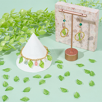 600Pcs Transparent Acrylic Pendants TACR-UN0001-03-1