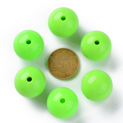 Opaque Acrylic Beads MACR-S370-C20mm-23-1