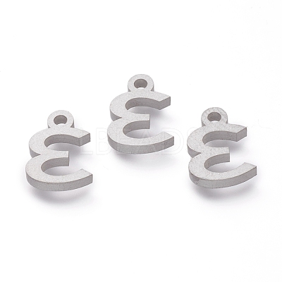 Tarnish Resistant 304 Stainless Steel Pendants STAS-A045-11P-1