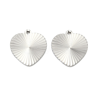 304 Stainless Steel Pendants STAS-C167-08A-P-1