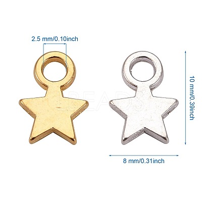 Tibetan Style Alloy Charms TIBEP-YW0001-25-1