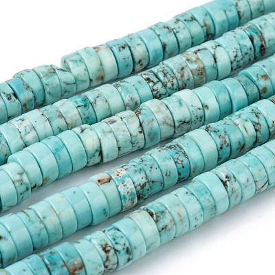 Natural Howlite Beads Strands X-TURQ-L030-04C-01-1
