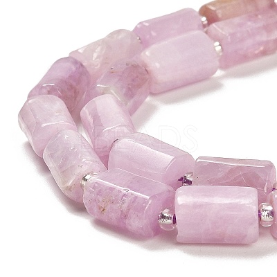 Natural Kunzite Beads Strands G-G068-A12-01-1