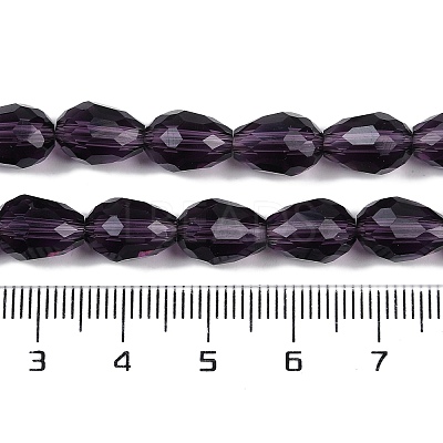 Transparent Glass Beads Strands EGLA-N013-T4mm-D06-1