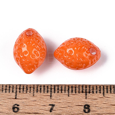 Opaque Acrylic Beads X1-SACR-T017-56B-1