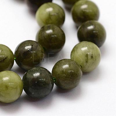 Natural Chinese Jade Beads Strands G-F363-8mm-1