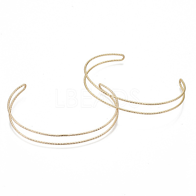 Brass Cuff Bangles Making X-KK-S354-279-NF-1