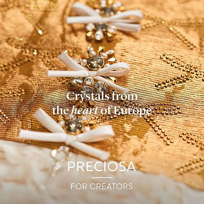 Preciosa&reg MAXIMA Crystal Round Stones X-PRC-RASS29-00030-296-1