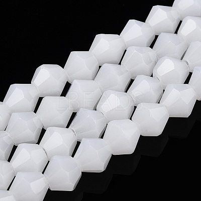 Imitation Jade Glass Beads Strands EGLA-A039-J6mm-D06-1
