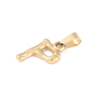 304 Stainless Steel Pendants STAS-F235-01G-P-1