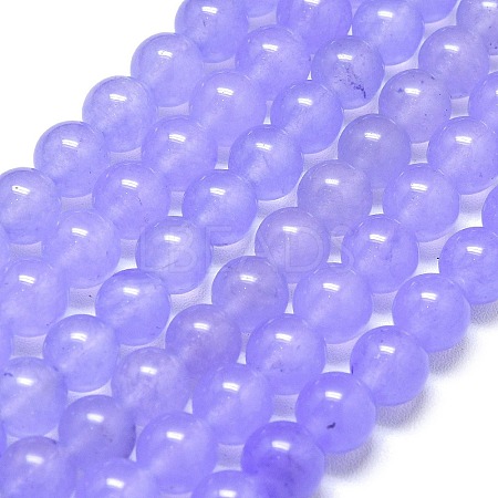 Natural Malaysia Jade Beads Strands G-L645-C01-8mm-06-1