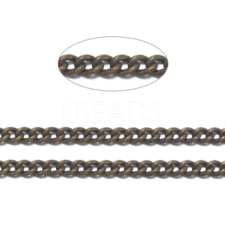 Brass Twisted Chains CHC-S100-AB-NF-1
