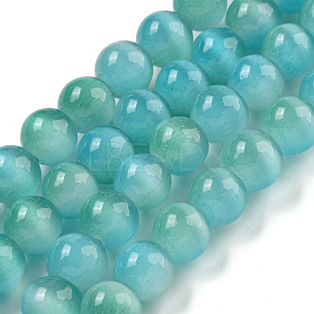 Cat Eye Beads Strands G-K378-A05-01-1
