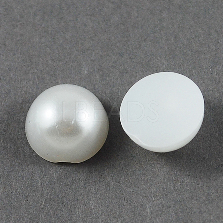 ABS Plastic Imitation Pearl Cabochons SACR-S738-1.5mm-Z9-1