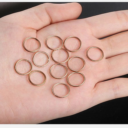 316L Surgical Stainless Steel Hoop Cartilage Earrings WGB51CA-03-1