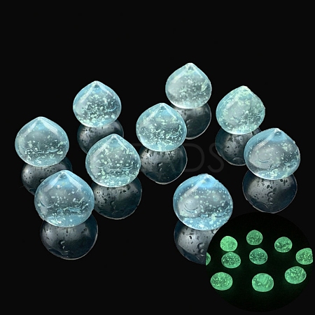 Luminous Resin Teardrop Display Decoration PW-WG50391-02-1