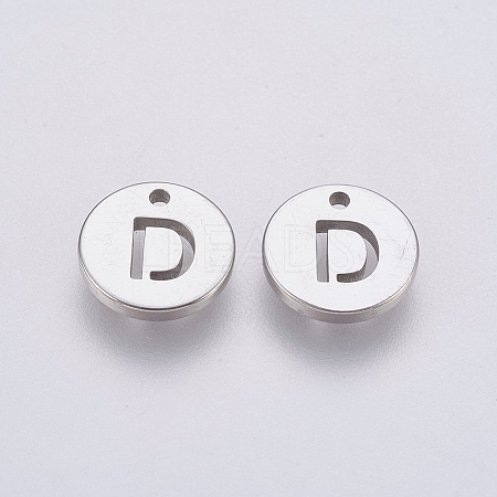Non-Tarnish 304 Stainless Steel Charms STAS-P212-15P-09-1