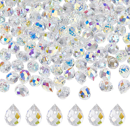 120Pcs Electroplate Glass Beads EGLA-HY0001-12-1