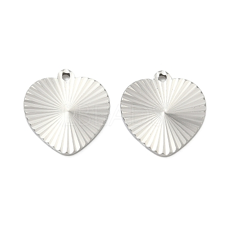 304 Stainless Steel Pendants STAS-C167-08A-P-1