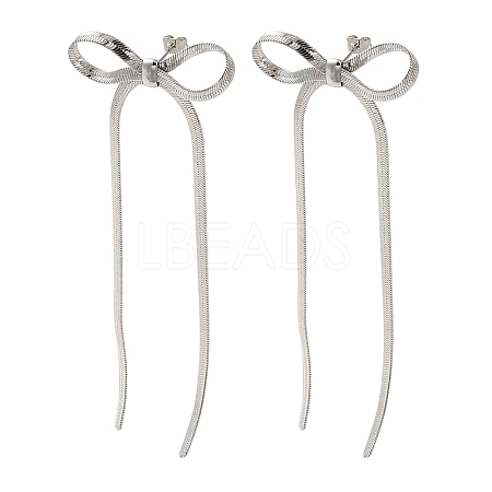 Brass Stud Earrings EJEW-B040-03B-P-1