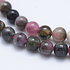 Natural Tourmaline Beads Strands G-J373-08-5mm-2
