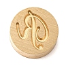 Golden Tone Brass Letter Stamps LS-KK-R005-01R-1