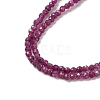 Natural Ruby Beads Strands X-G-K366-C09-2mm-4