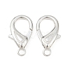 Tibetan Style Alloy Lobster Claw Clasps PALLOY-O027-P01-1