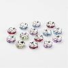Brass Rhinestone Spacer Beads X-RSB8mm-2