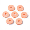 Handmade Polymer Clay Beads CLAY-R067-6.0mm-B13-2