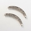 Tibetan Style Alloy Curved Tube Beads PALLOY-J504-03AS-1