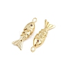 Brass Micro Pave Cubic Zirconia Pendants KK-A269-01A-G-2