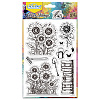 PVC Plastic Clear Stamps DIY-WH0631-0714-8