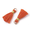 Polycotton(Polyester Cotton) Tassel Pendant Decorations FIND-S281-20-2
