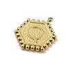 201 Stainless Steel Pendants STAS-R227-01Q-G-2
