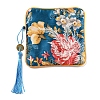 Chinese Style Floral Cloth Jewelry Storage Zipper Pouches AJEW-D063-01E-3