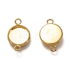 304 Stainless Steel Cabochon Connector Settings STAS-H130-23H-G-2