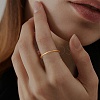 925 Sterling Silver 1mm Thin Finger Rings RJEW-C064-03B-G-2