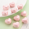 Opaque Acrylic European Beads MACR-S372-03B-82-6