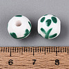 Handmade Porcelain Beads PORC-N012-12D-3