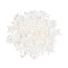 Ocean Theme AB Color Plated Transparent Acrylic Beads TACR-T028-69D-1
