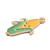 Thanksgiving Day Alloy Enamel Pendants ENAM-D060-01F-KCG-3