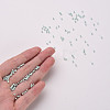 11/0 FGB Grade A Ceylon Glass Seed Beads X-SEED-N001-B-0487-4