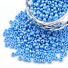 8/0 Czech Opaque Glass Seed Beads SEED-N004-003A-17-1