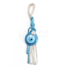 Plastic Turkey Evil Eye Pendants Decorations PW23040406366-1