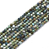Natural Green Turquoise Beads Strands G-N328-001A-1