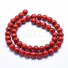 Sea Shell and Synthetic Turquoise Assembled Beads Strands G-G758-11-4mm-2