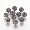 Polymer Clay Rhinestone Beads LS-RB-K050-10mm-C14-1